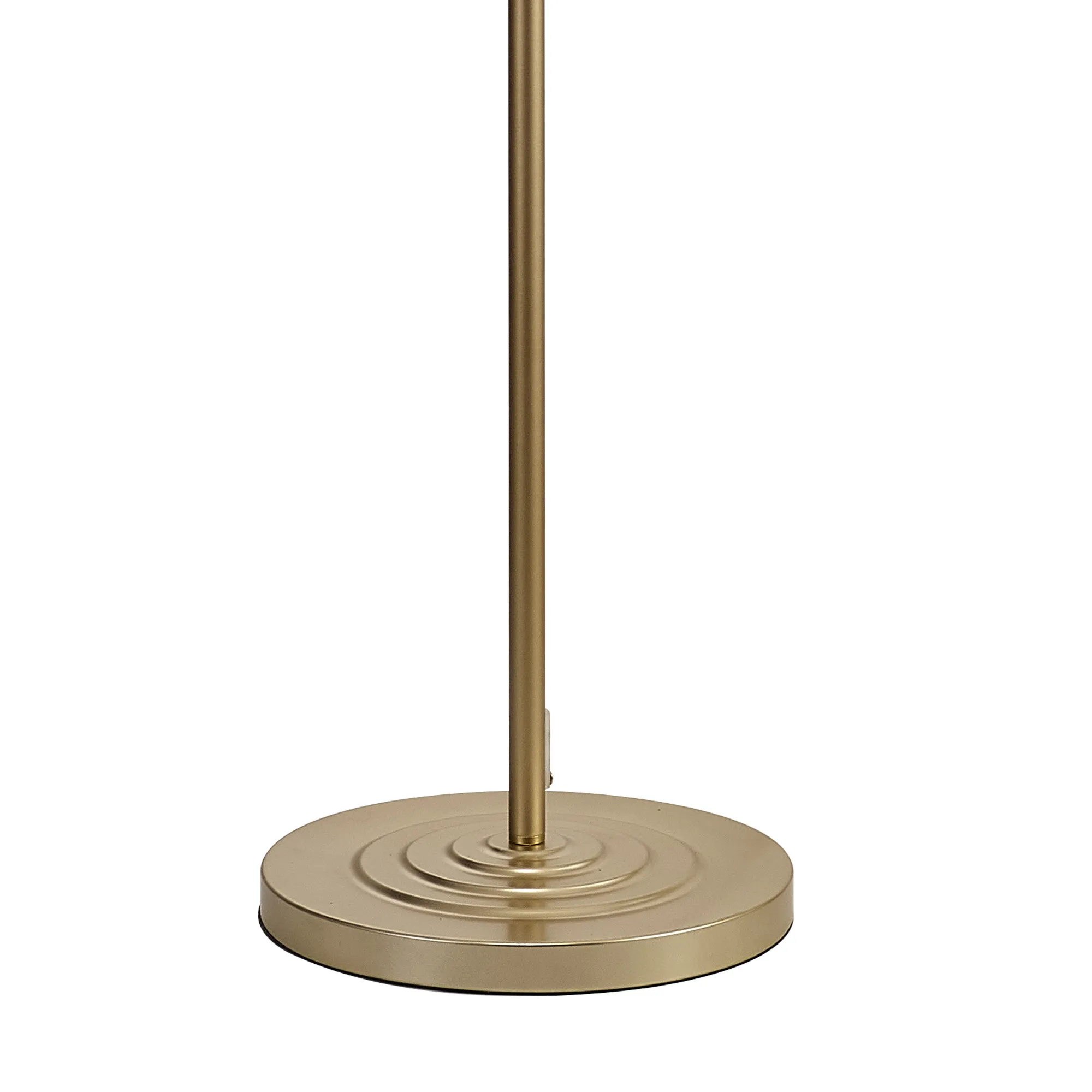 Banyan 45cm 3 Light Floor Lamp Champagne Gold, Grey DK0988  Deco Banyan CG GR